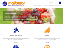 Tablet Screenshot of martimar.com